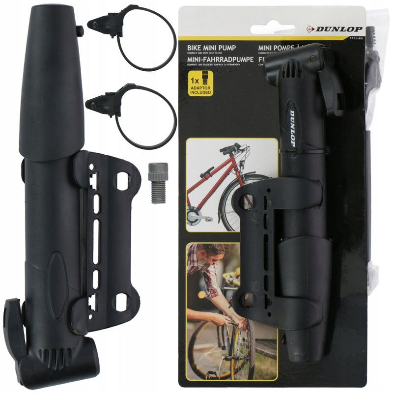 Dunlop - Mini-Fahrradpumpe - 20 cm