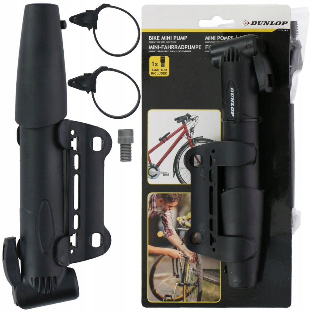 Dunlop - Mini-Fahrradpumpe