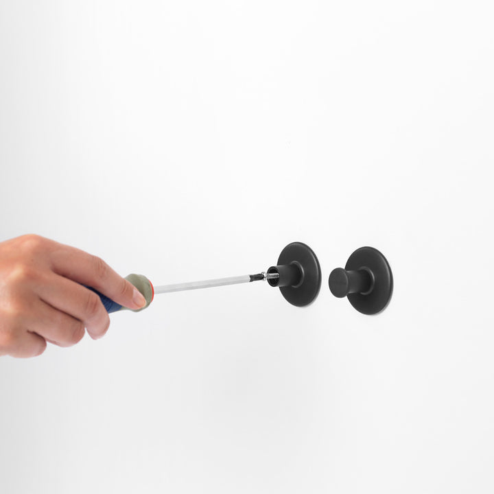 Brabantia – Håndklædekrog 2 stk – Dark Grey