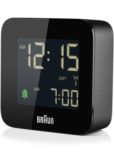 Braun - Väckarklocka digital radiostyrd BC08B-DCF - Svart