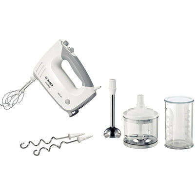 Bosch - Handmixer 450W MFQ36480 m/metallstav och hackare