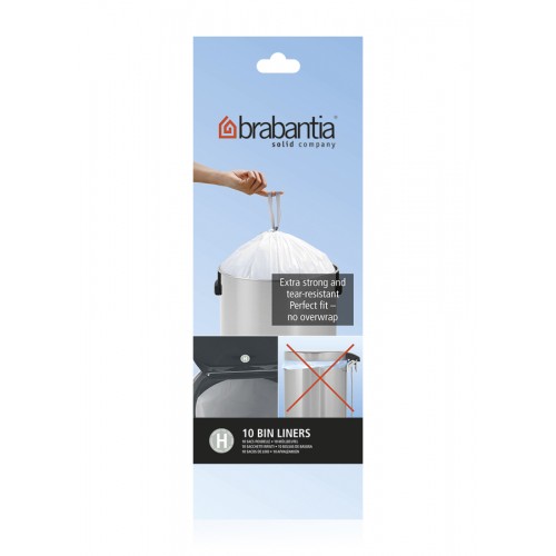 Brabantia - Affaldspose str. H - 10 stk.