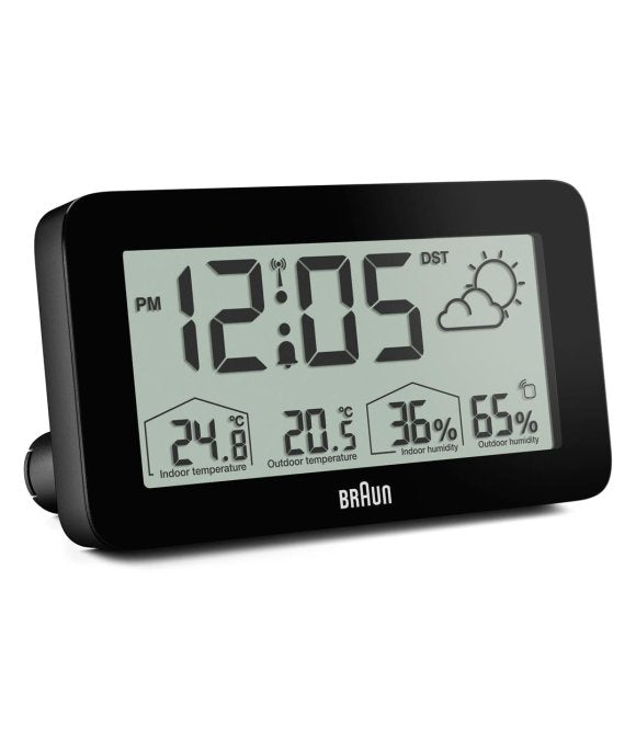 Braun – Digitale Wetterstation BC13BP-DCF – Schwarz