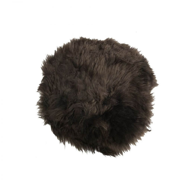 Dacore - Lammeskinds Sædehynde 37 cm – Chokolade