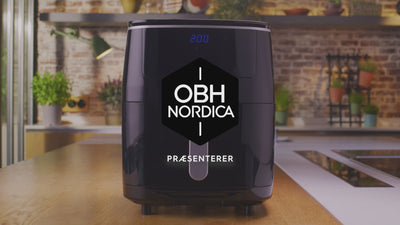 OBH Nordica Easy Fry varmluftsstekare 3-i-1 Steam+