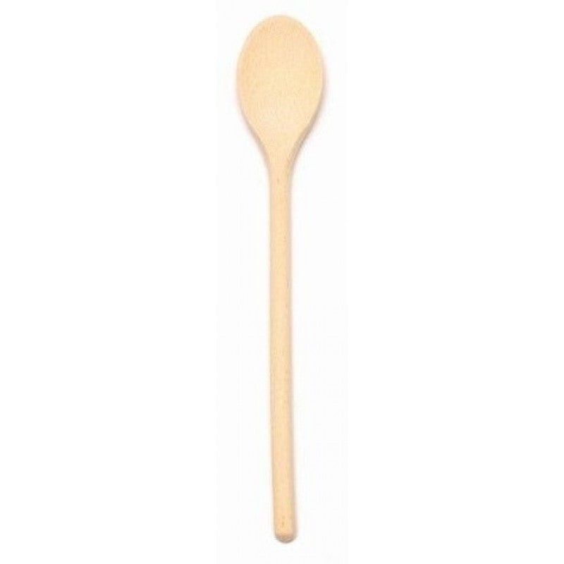 Löffel mit ovalem Kopf, Buche - 30 cm