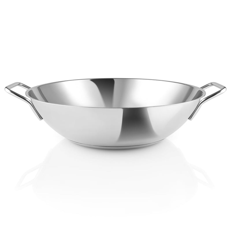 Eva Trio - Wok Edelstahl - 32 cm
