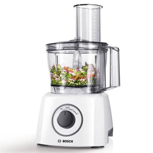 Bosch - Foodprocessor 800 watt hvid