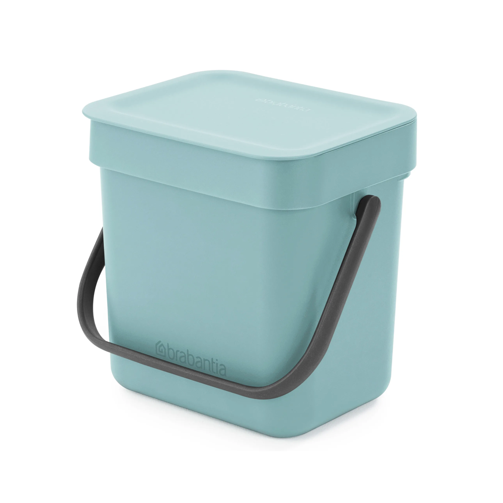 Brabantia - Sorteringsaffaldsspand m/ Låg - 3 Liter Mint