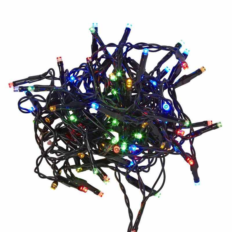 Conzept Christmas – Mehrfarbige Lichterkette mit Fernbedienung – 160 LEDs