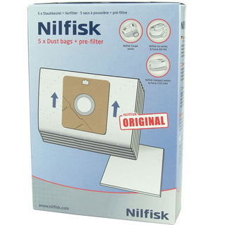 Nilfisk - Staubsaugerbeutel - 5 Stk.