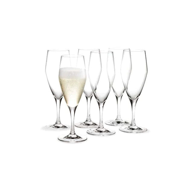 Holmegaard - Perfection Champagnerglas klar 23 cl 6 Stk.