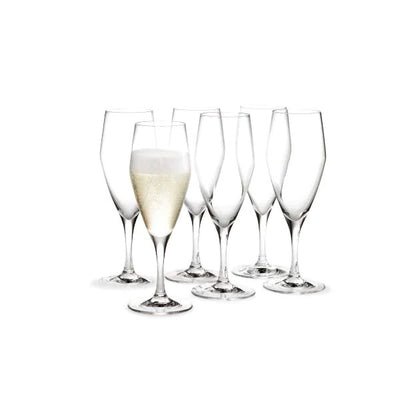 Holmegaard - Perfection Champagneglas klar 23 cl 6 st.