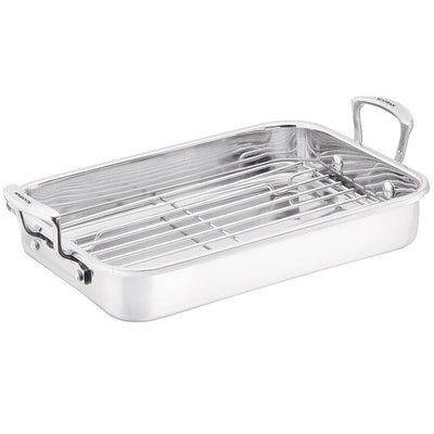 Scanpan - Bradepande med rist 43x28 cm - Impact