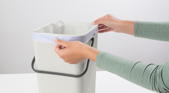 Brabantia - Sort and go recycle bin - 16l - lys grå