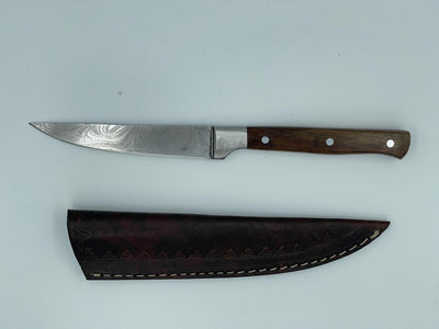 Gobar Damaskus stål steak kniv