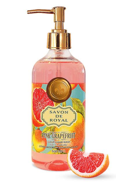 Savon De Royal - Tropic håndsæbe 500 ml - Pink Grapefruit