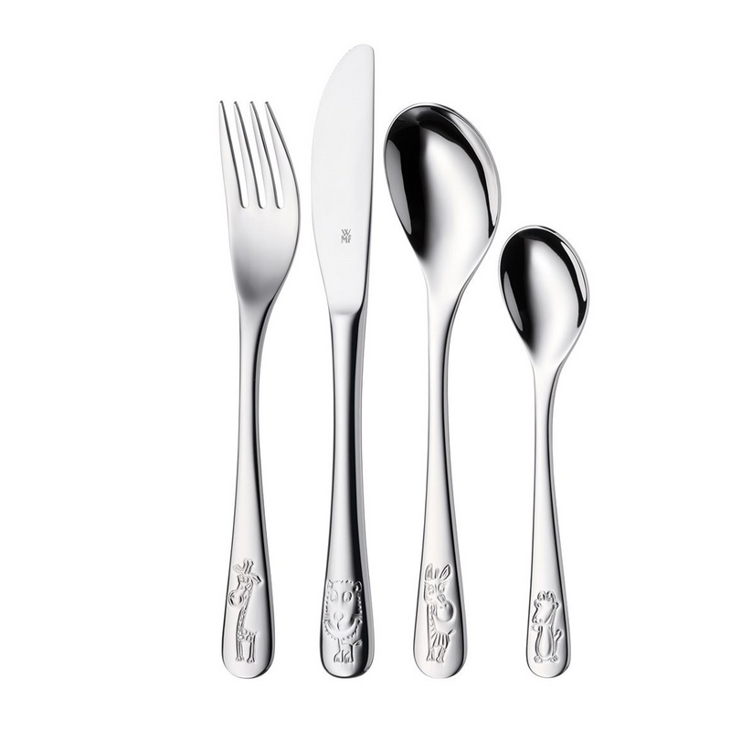 WMF Kinderbesteck Safari 4-teilig